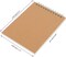 30 Pack A6 Spiral Sketch Book, 4x6 Inch Spiral Bound Drawing Pad (Brown)